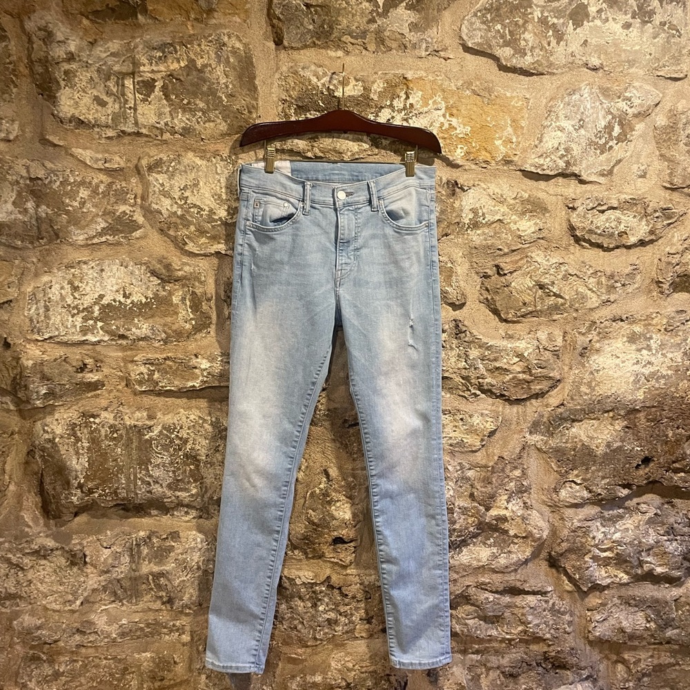 H&M washed skinny jeans